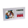 Scrolling Message Photo Frame w/ Alarm Clock